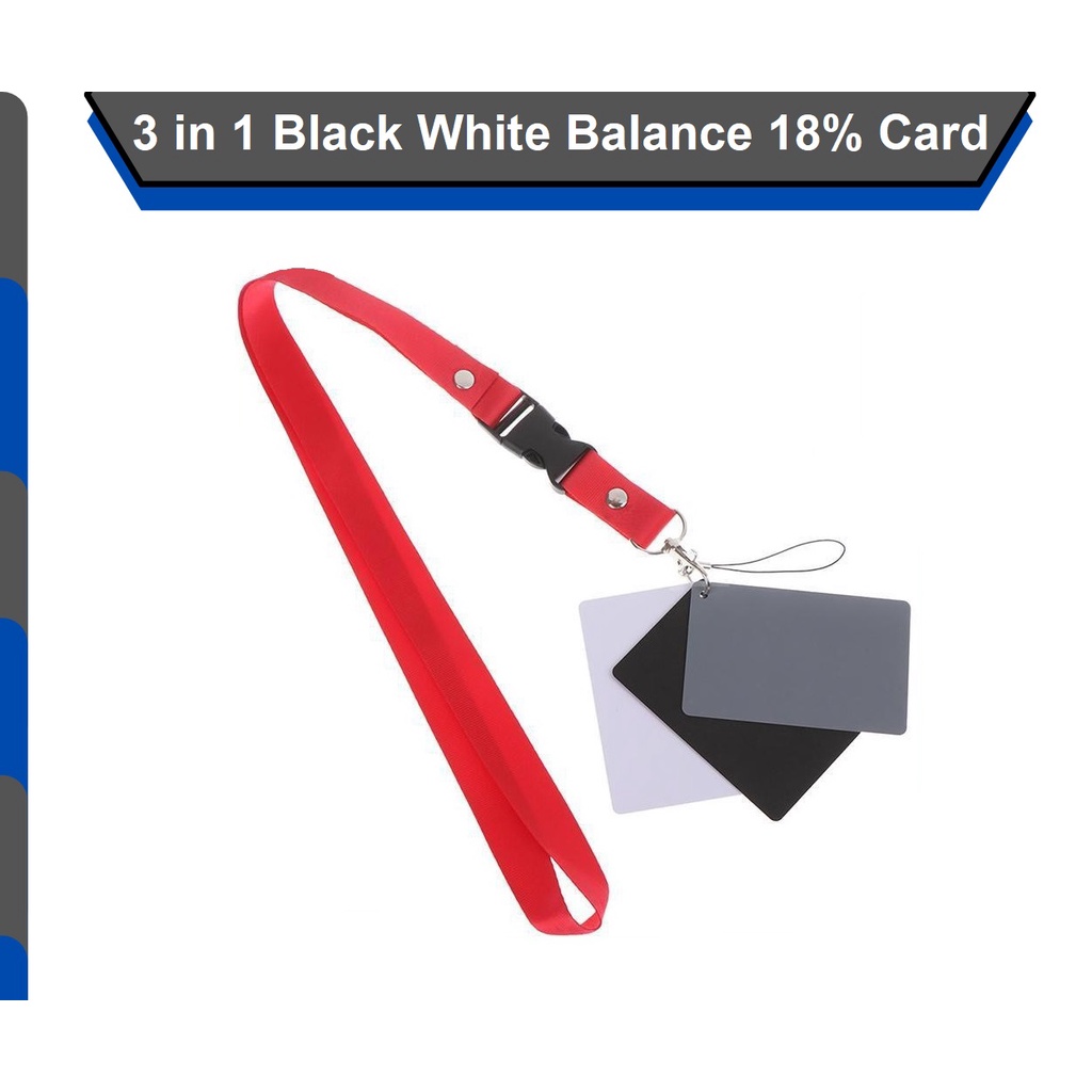 Card Photography 3-in-1 Photography Color Balance Card Set 18