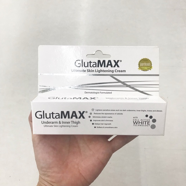 Jual Glutamax Inner Thigh And Underarm Ultimate Skin Lightening Cream 30g Shopee Indonesia 9124