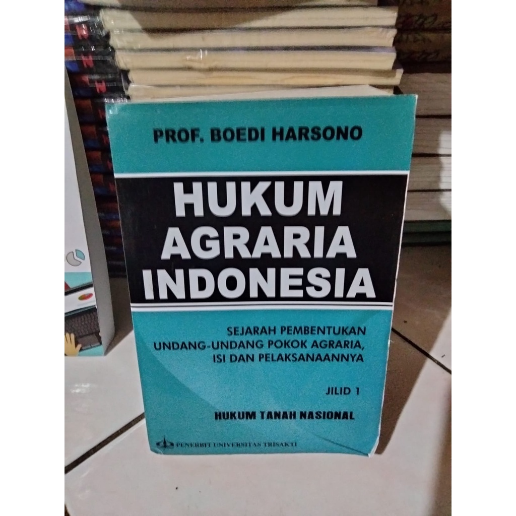 Jual Hukum Agraria Indonesia Jilid 1 By Boedi Harsono | Shopee Indonesia