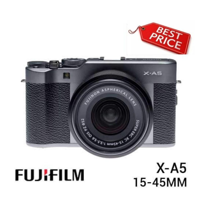 Jual Fujifilm XA5 Mirrorless Digital Camera kit 1545mm Shopee Indonesia