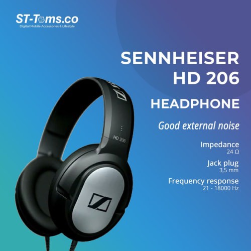 Sennheiser hd 206 discount impedance