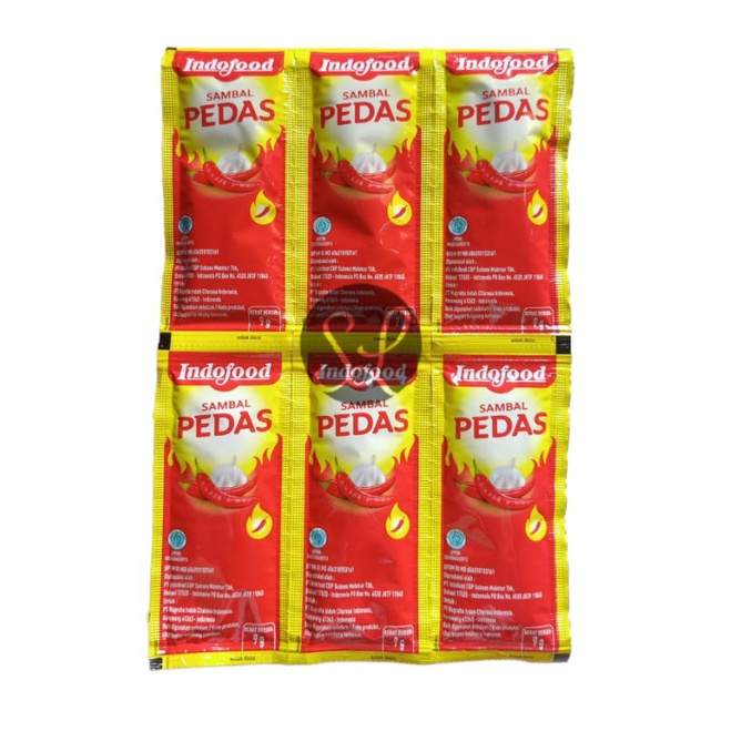 Jual Indofood Sambal Pedas Sachet 9gr Isi 36pc Sachet Shopee Indonesia