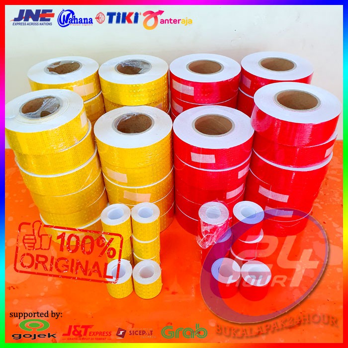 Jual Stiker mobil bak, stiker dishub, sticker pantul cahaya, stiker ...