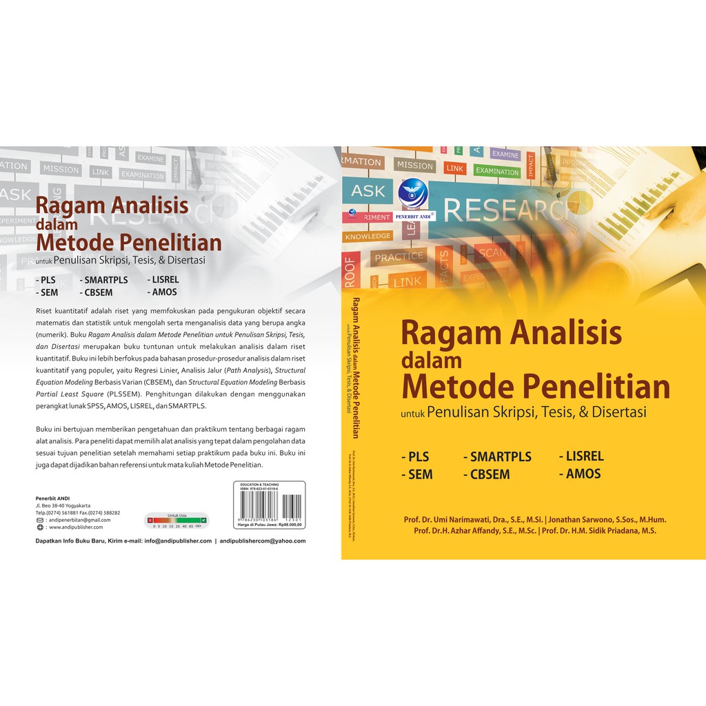 Jual Buku Ragam Analisis Dalam Metode Penelitian Untuk Penulisan ...