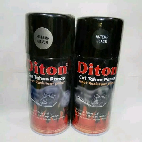 Jual Cat Semprot Tahan Panas Diton 300cc Silver Shopee Indonesia 2603