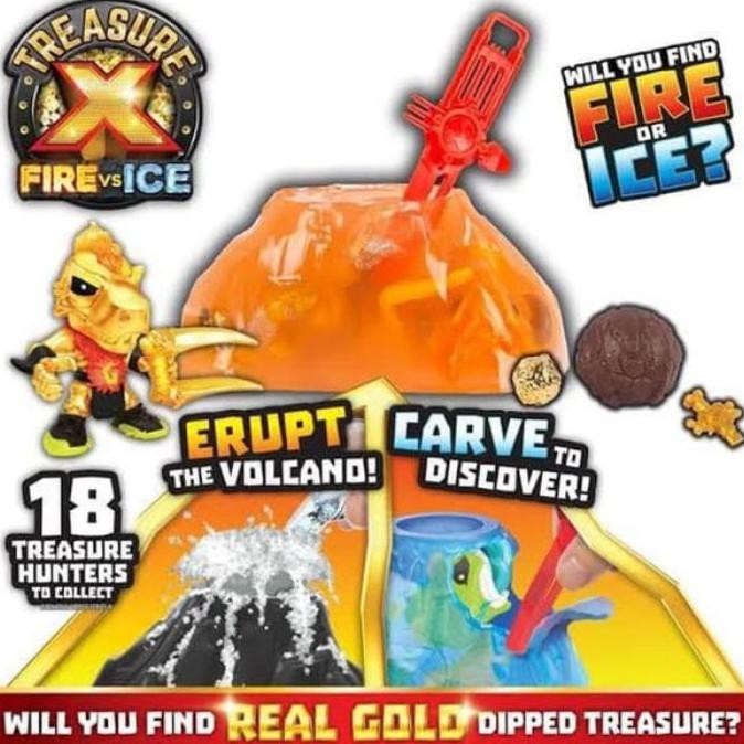 Jual Hot Toys Treasure X Fire Vs Ice Hunter Pack Rubyyellow Shopee