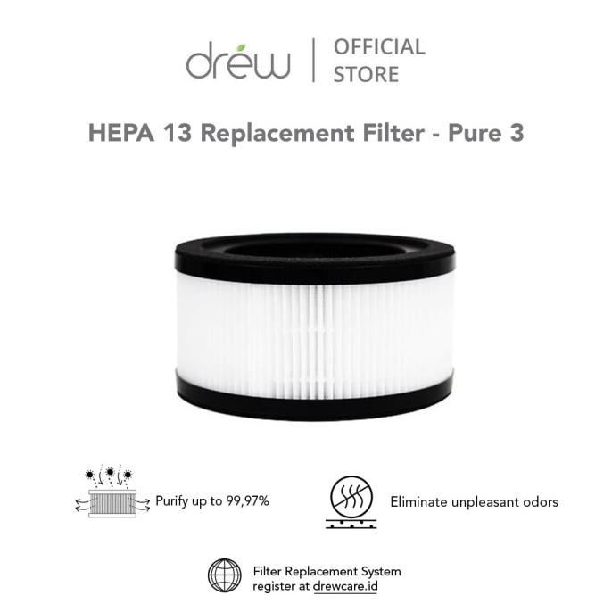 Jual DREW Air Purifier Filter - PURE 3 | Shopee Indonesia