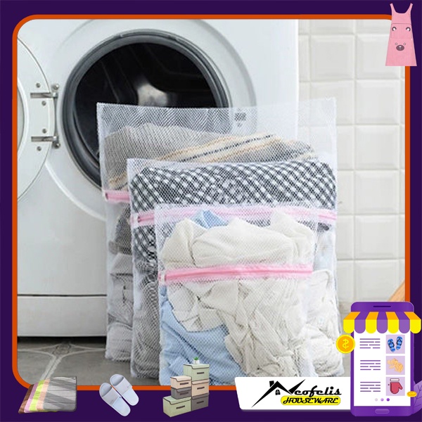 Jual Washing Bag Laundry Net Kantong Cuci Jaring Ukuran 50x40