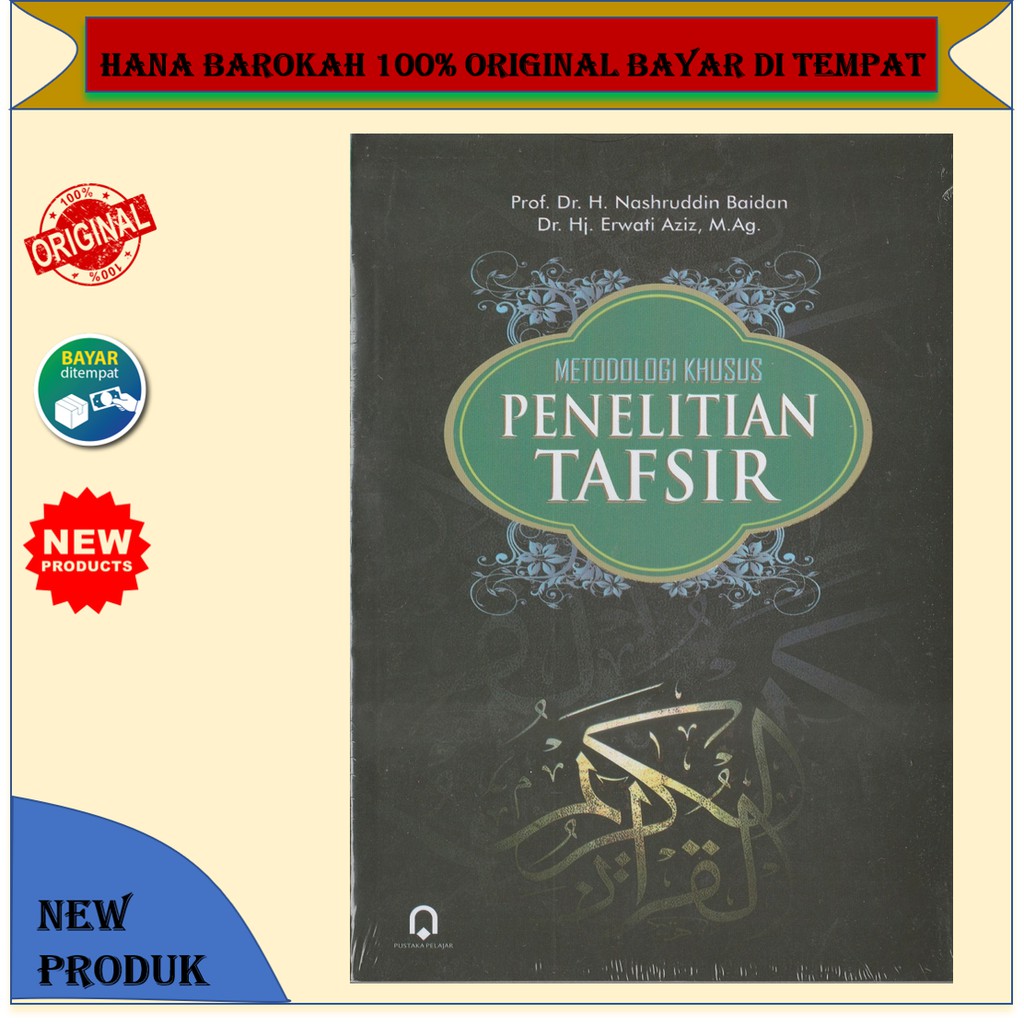 Jual Buku Metodologi Khusus Penelitian Tafsir | Shopee Indonesia