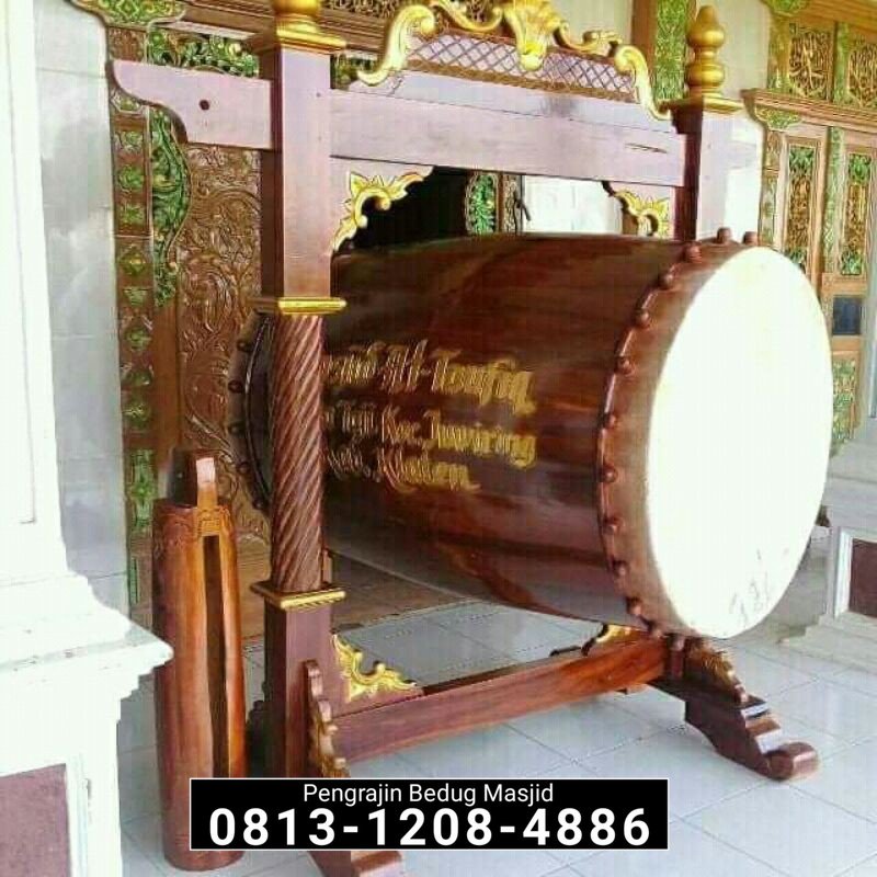 Jual Bedug Masjid Besar Beduk Masjid Kayu Jati Kulit Sapi Kulit Kerbau