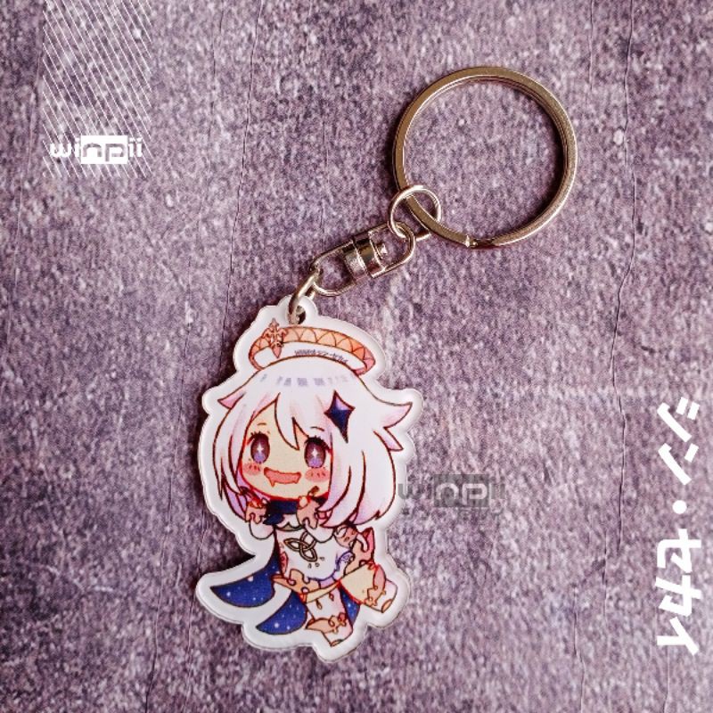 Jual Keychain / Gantungan Kunci Paimon Genshin Impact | Shopee Indonesia