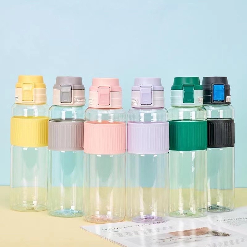 Jual Ax-592/591 Botol Minum Plastik Transparan I Botol Minum Tenteng I ...