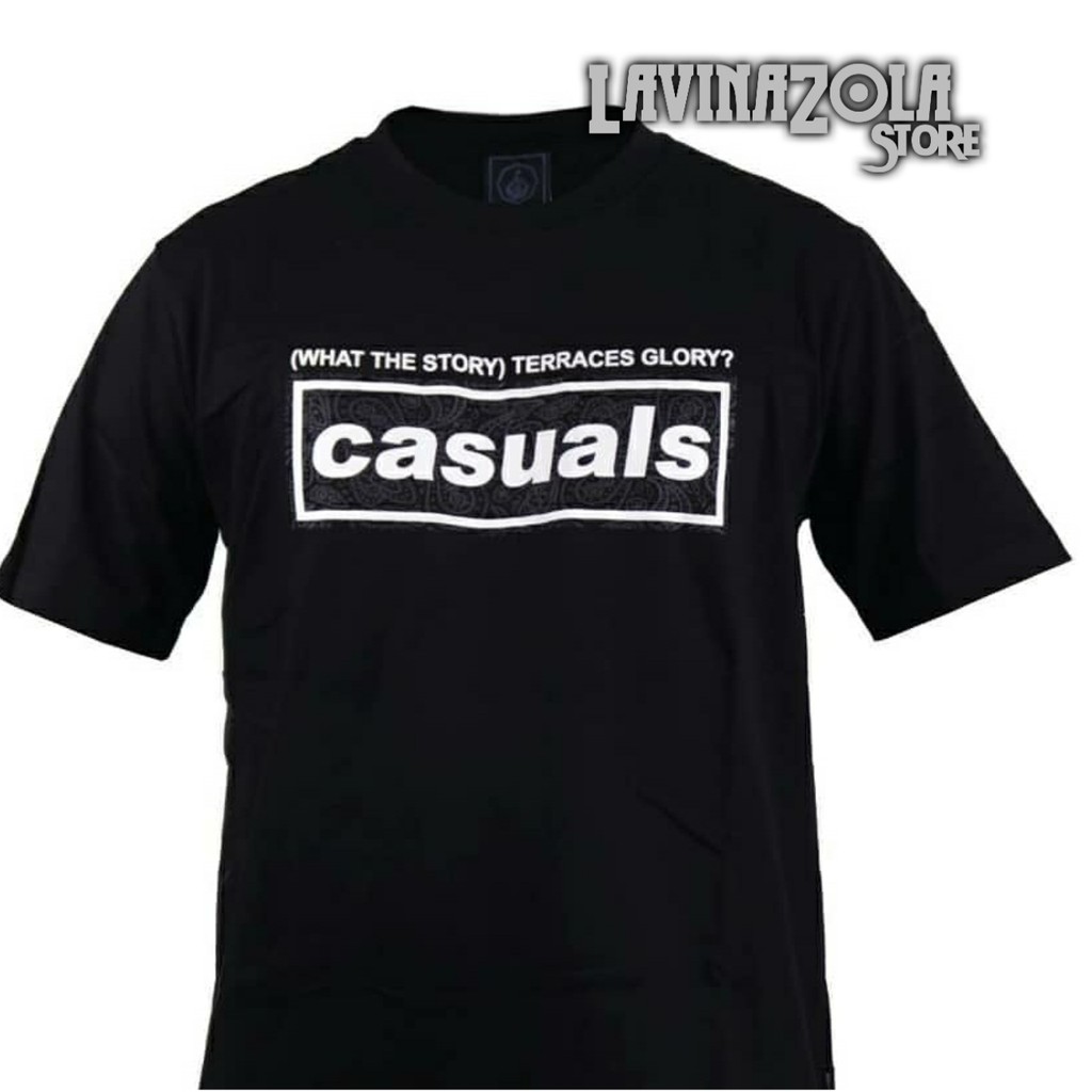 Jual Tshirt baju kaos casuals oasis noel liem football hitam | Shopee ...