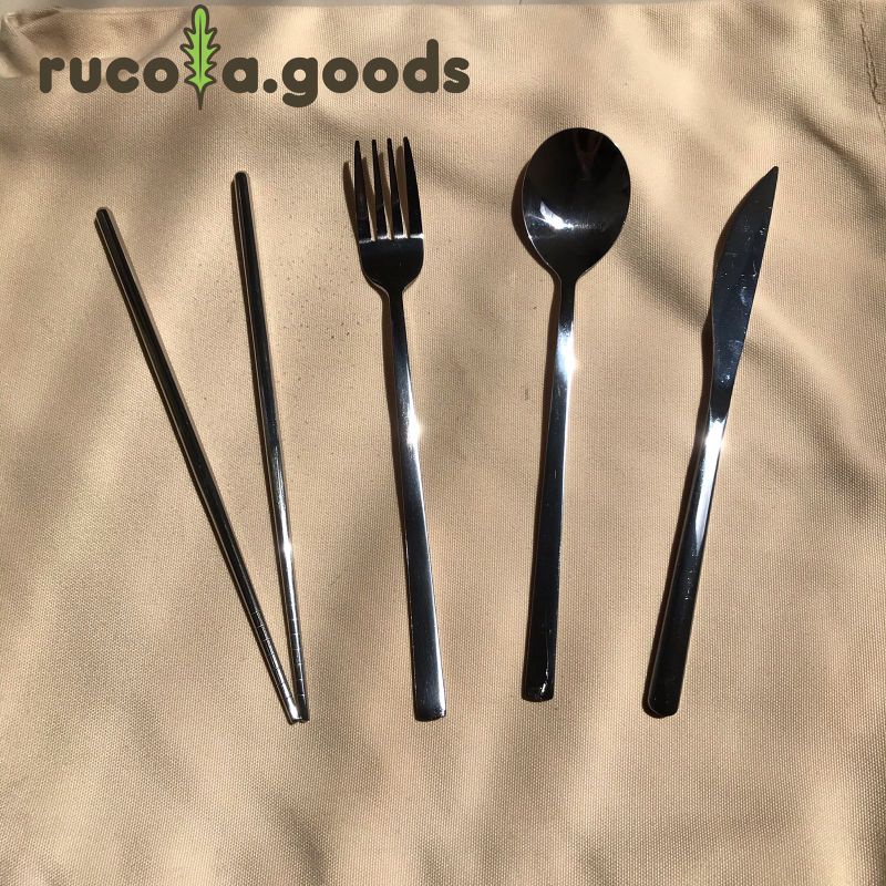 Jual Sendok Korea Garpu Stainless Sumpit Pisau Set Sujeo Korea Size