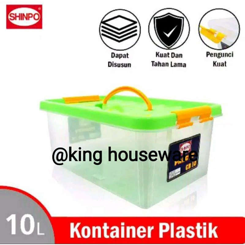 Jual Kotak Kontainer Container Cb 10kotak Penyimpanan Box Plastik