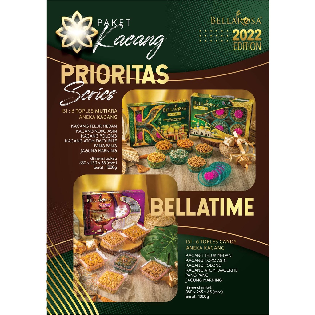 Jual 1 Ember PARCEL KUE LEBARAN BELLAROSA NASTAR KUE KERING Bella rosa ...