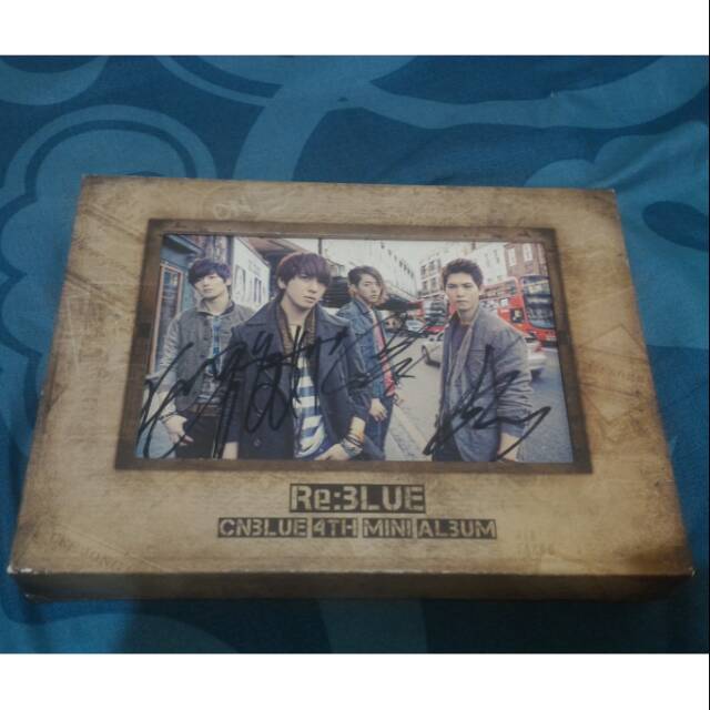 Jual CNBLUE Re:Blue 4th mini album. SIGNED | Shopee Indonesia