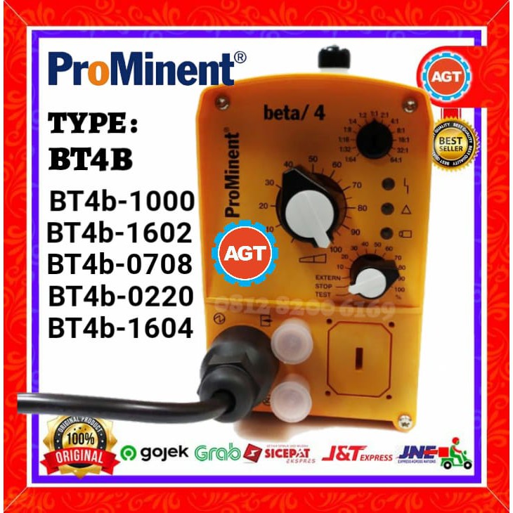 Jual BT4B1000PVT 10BAR 0.74L/H PROMINENT BETA METERING DOSING PUMP
