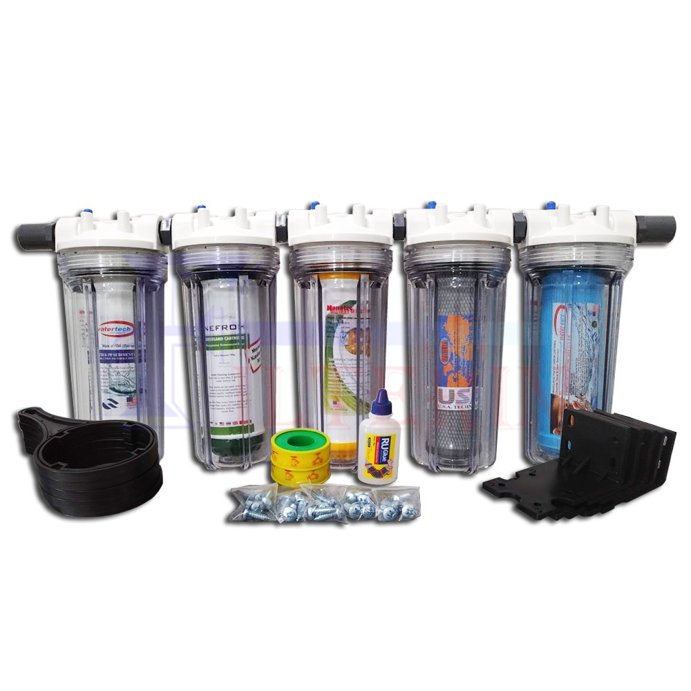 Jual Paket Penta Filter / Filter Air Siap Pakai (Complete) | Shopee ...
