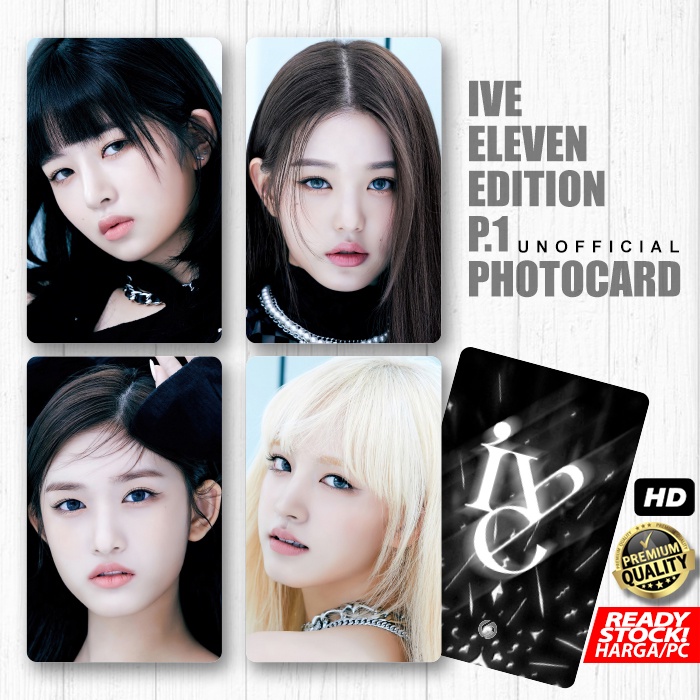 Jual Photocard IVE Eleven Edition Part 1 Kartu Koleksi KPOP Photo