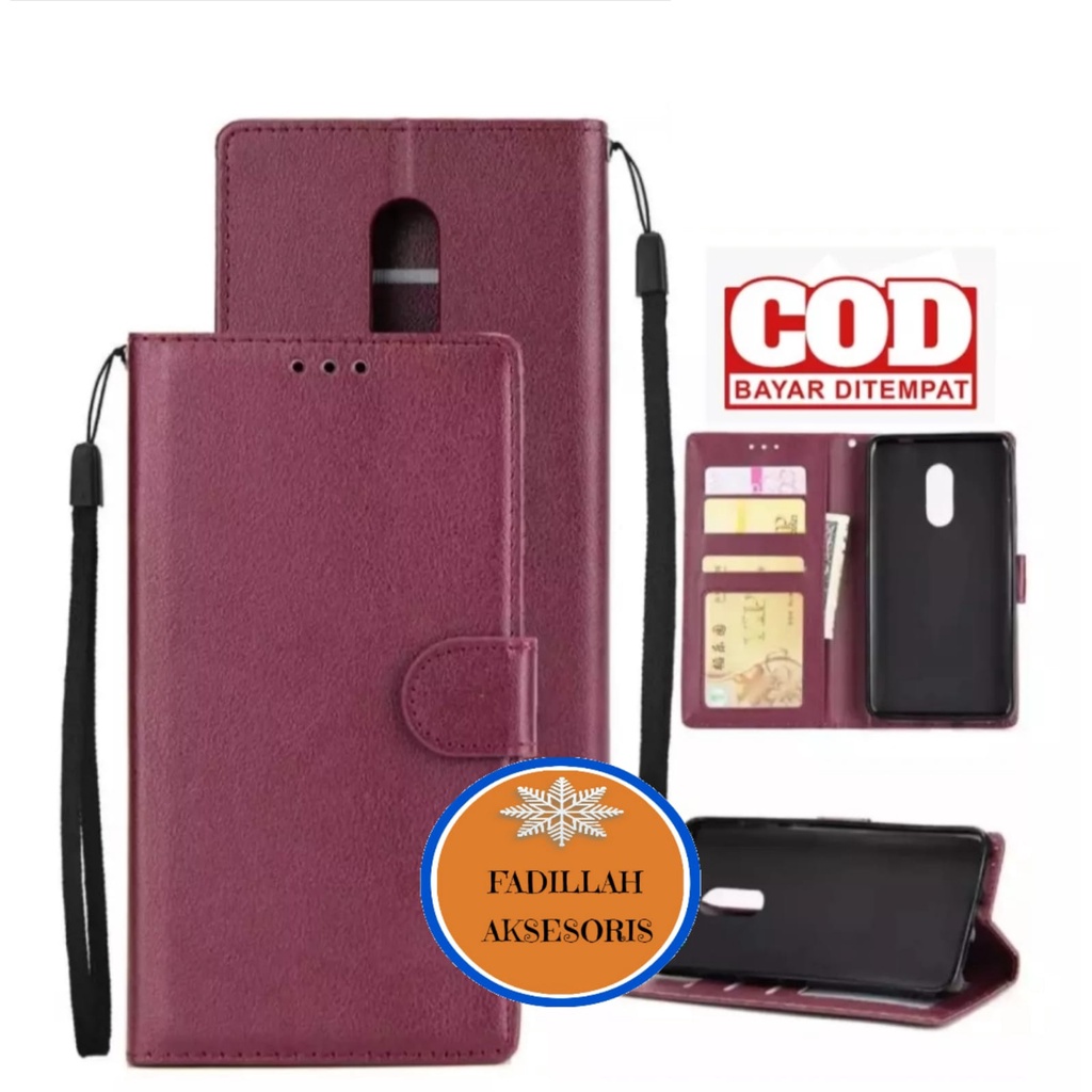 Jual LEATHER CASE FLIP UNTUK XIAOMI REDMI 8A 8A PRO -FLIP - Main Image