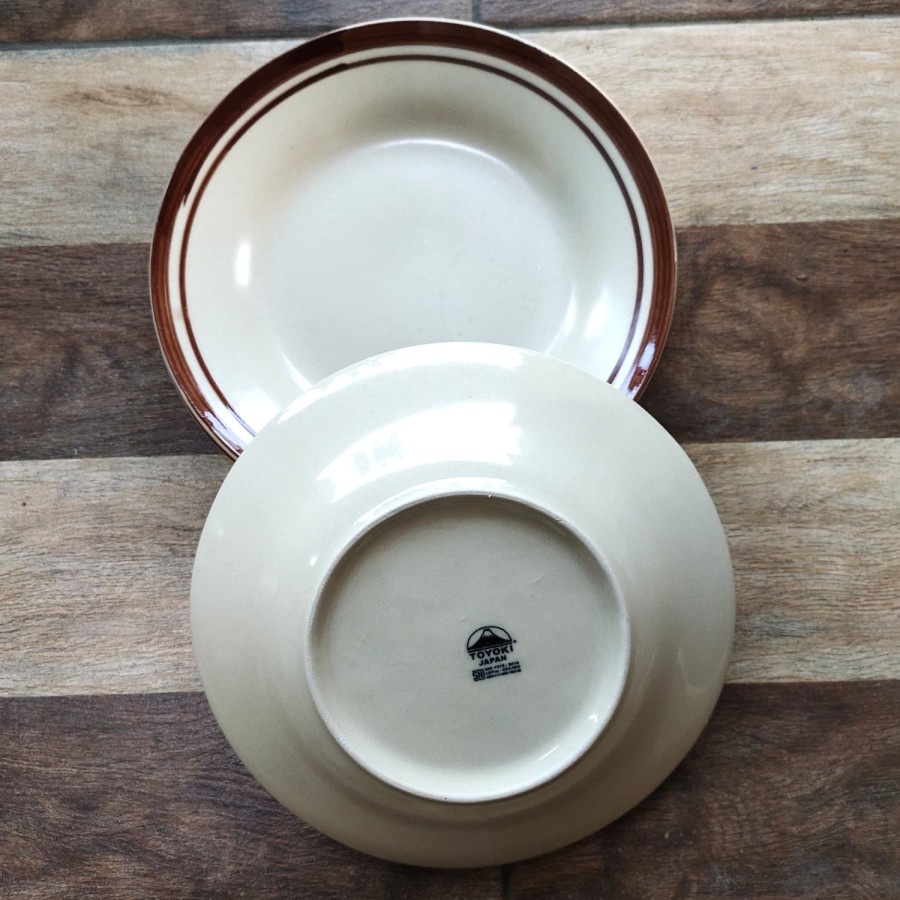 Jual Piring Keramik Toyoki Coklat 8 | Shopee Indonesia