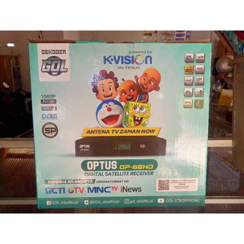 Jual Jual Paket Cling K vision Tipe GOL Murah Proses Cepat | Shopee ...