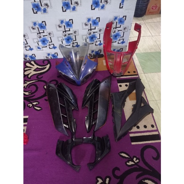 Jual body atau bodi set depan r15 v2 original minus sesuai foto ...