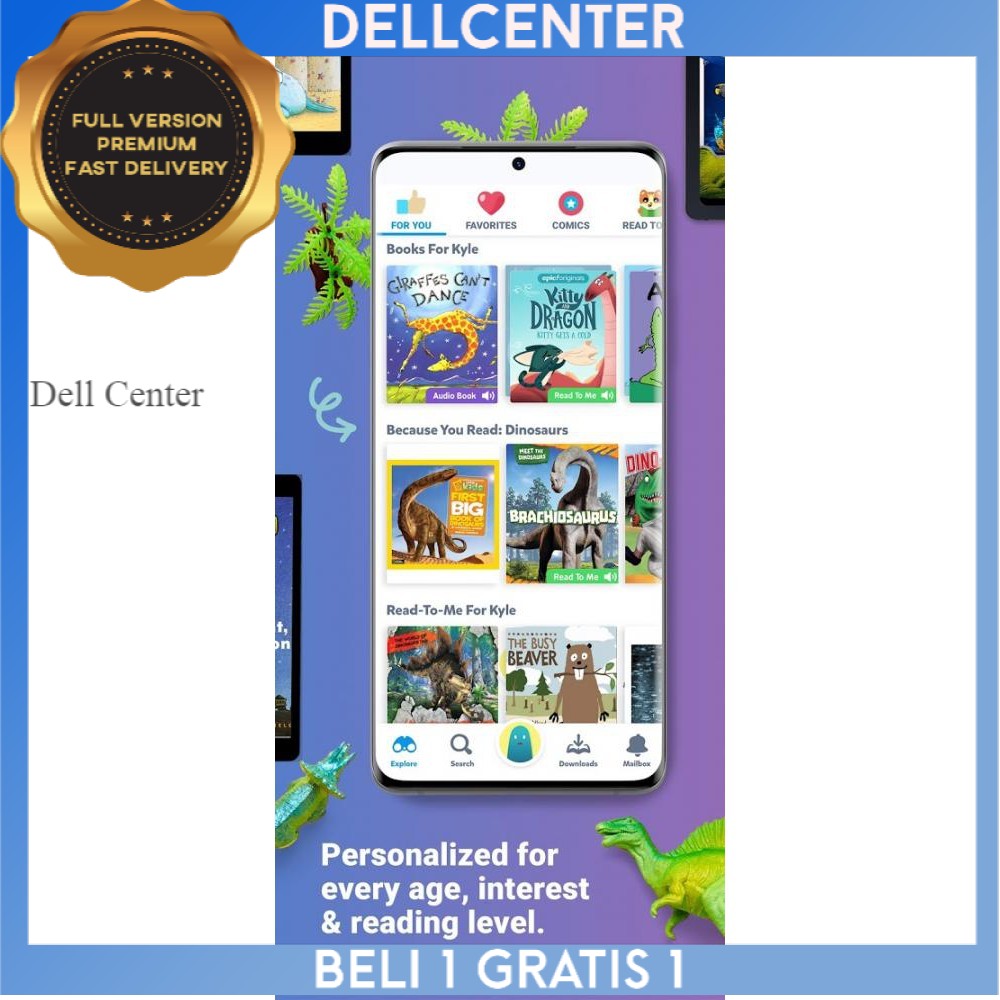 Jual Epic: Kids’ Books & Educational Reading Library-Aplikasi Membaca ...