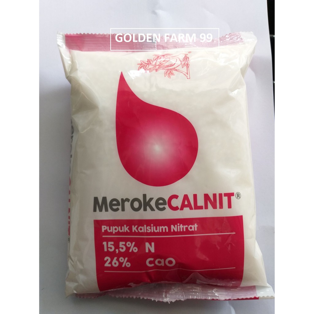 Jual Pupuk kalsium nitrat MEROKE CALNIT Original pack harga tejangkau ...