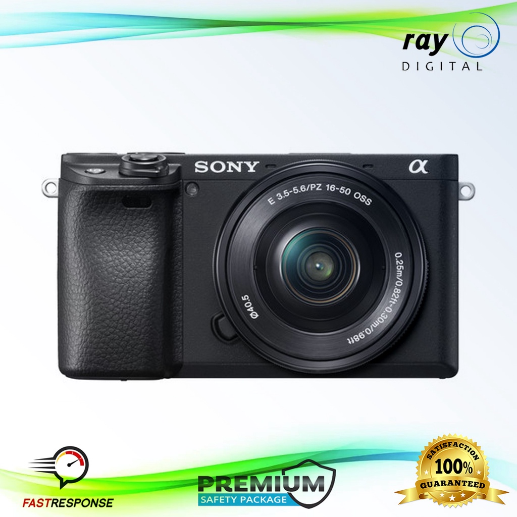 Jual Sony Alpha 6400 Kit 16-50mm F3.5-5.6 OSS Black - Sony A6400 Kit ...