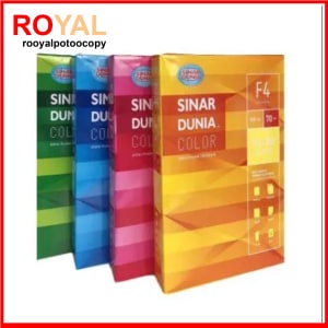 Jual KERTAS WARNA 70 GSM SINAR DUNIA | Shopee Indonesia