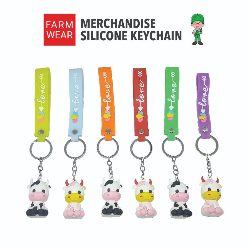 Jual FARMWEAR - Gantungan Kunci Sapi Kecil | Shopee Indonesia