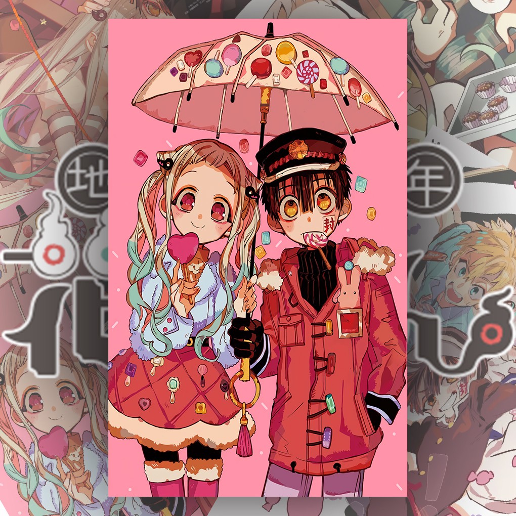 Jual Poster Anime Jibaku Shounen Hanako-kun Ukuran A4 A3+ | Shopee ...