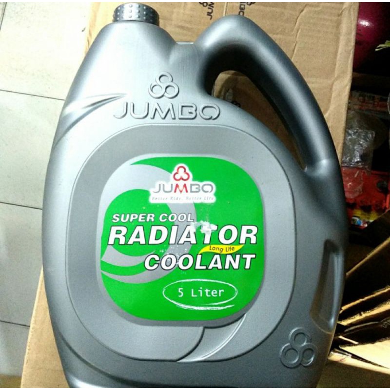 Jual Air Radiator Jumbo super cool Radiator Coolant, Isi : 5 Liter ...