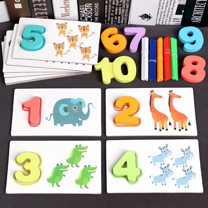 Jual Digital Matching Alphabeth & Number / mainan mencocokan angka dan ...
