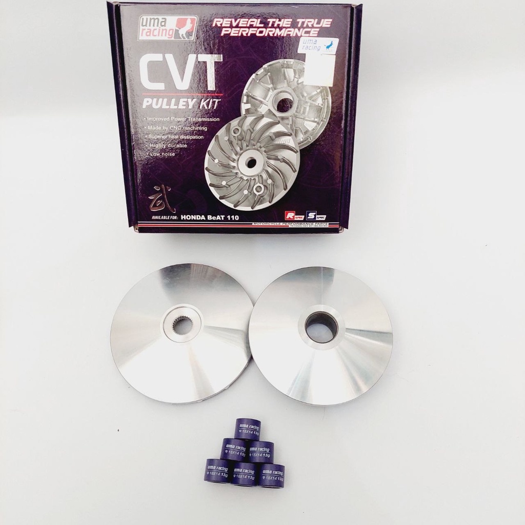 Jual PULLEY PULLY CVT SET UMA RACING DRIVE HONDA BEAT 110 SCOOPY UMA ...
