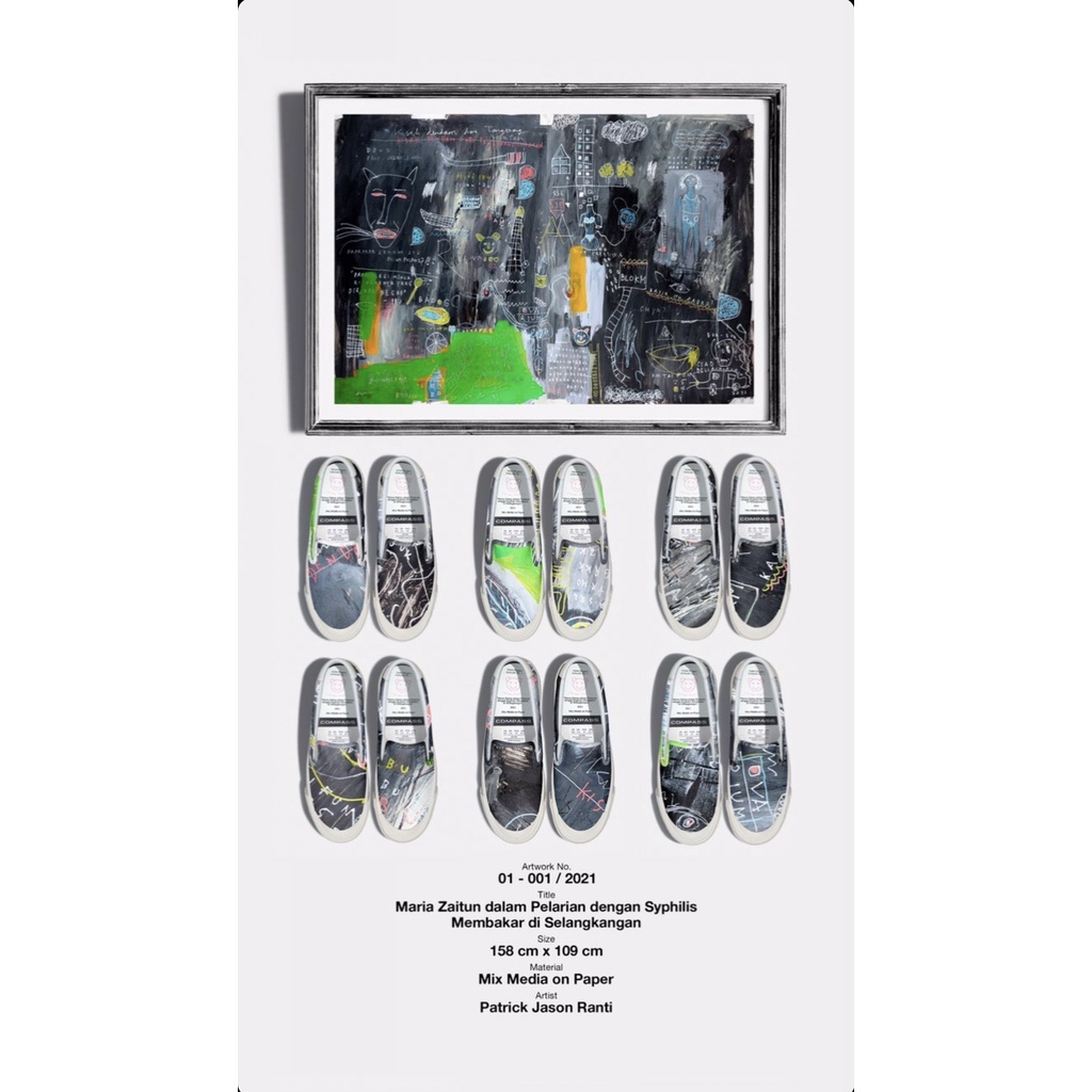 Jual [ORIGINAL] SEPATU COMPASS X JASON RANTI LIMITED EDITION Shopee