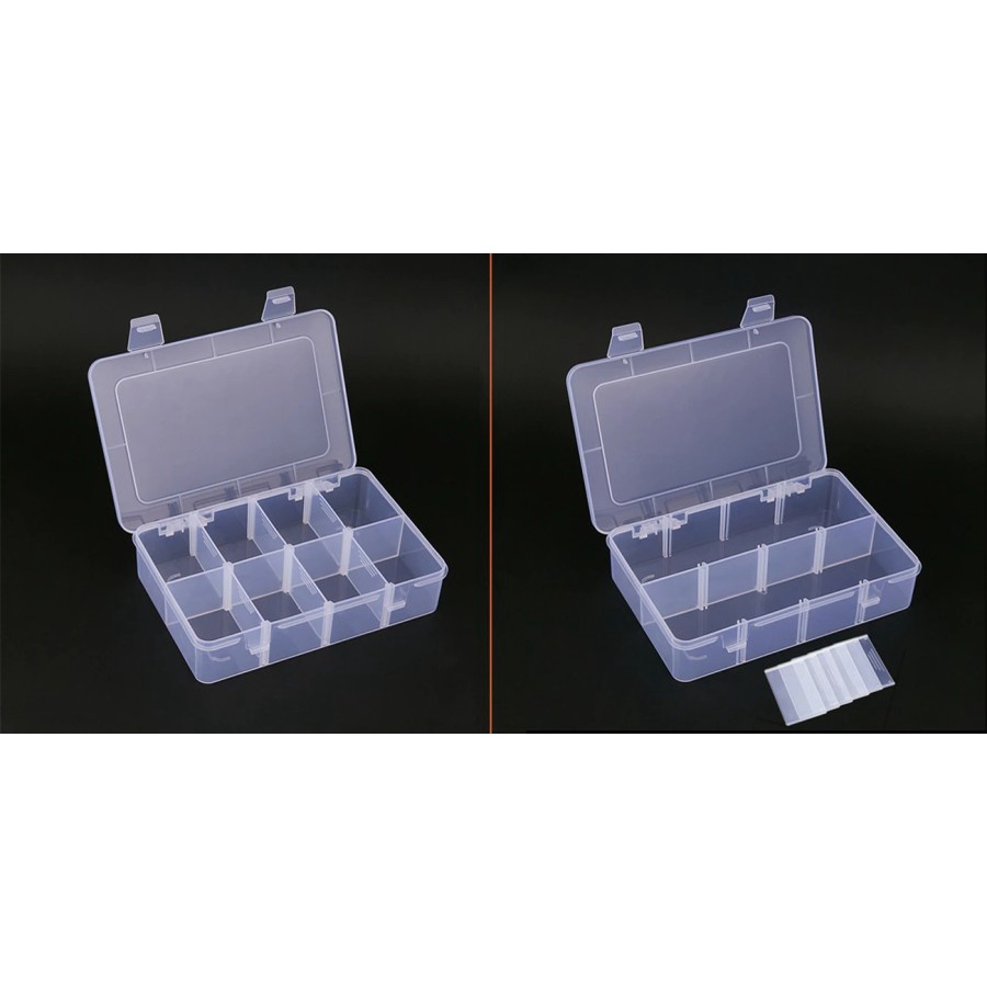 Jual Storage Box 8Slot Tempat Penyimpanan Komponen Elektronik 195*127 ...