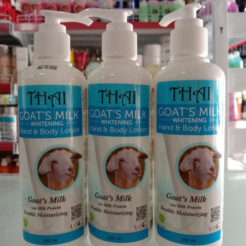 Jual THAI Goat's Milk Hand&body lotion 250ml Shopee Indonesia