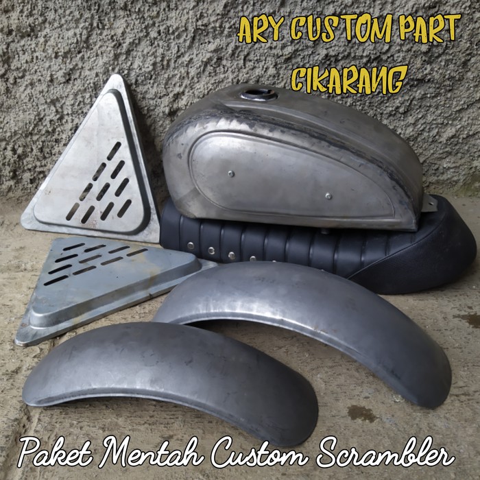 Jual paket tangki custom japstyle scrambler bober cafe racer dll ...