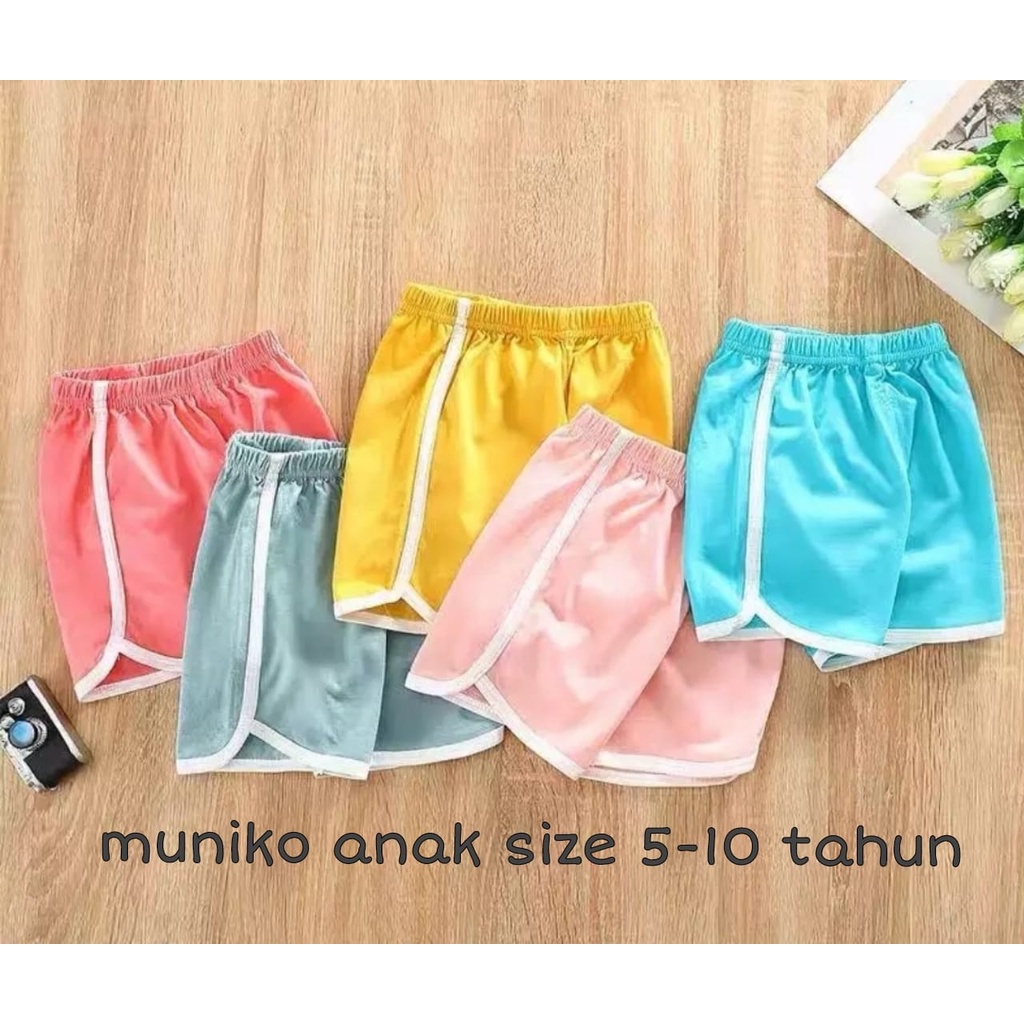 Jual CHERYLPICK CELANA PENDEK SHORTPANT GEMES MUNIKO ANAK 6-11 tahun ...