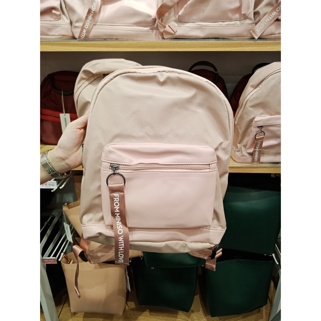 Miniso casual hotsell style backpack