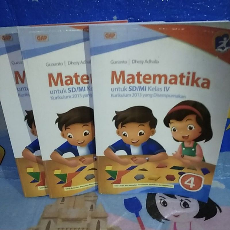 Jual Buku 100% Originil Buku Siswa Matematika Untuk Kelas 4 SD & MI ...