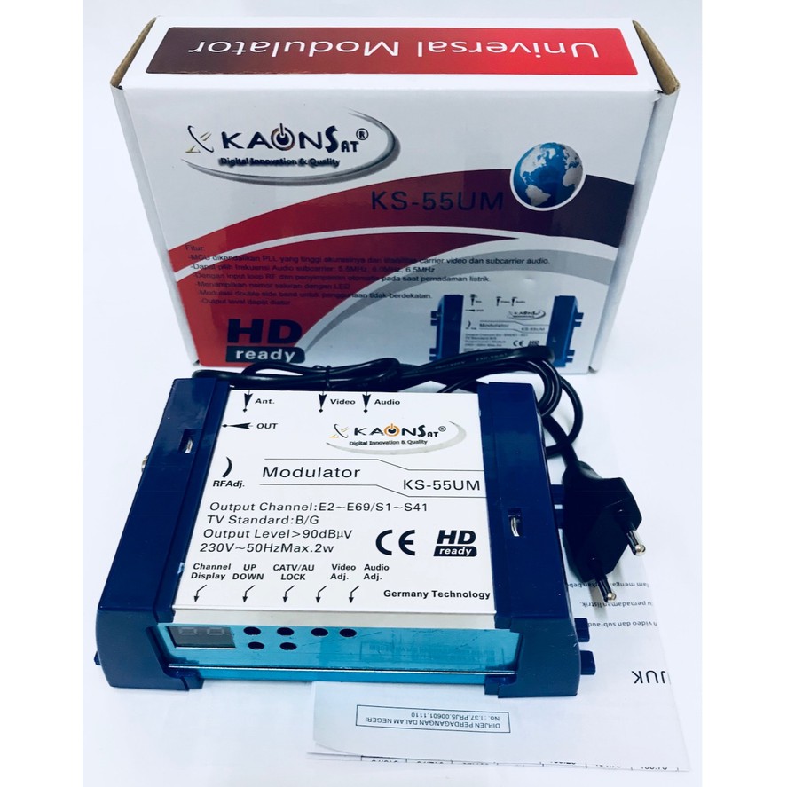 Jual Modulator Kaon KS-55UM Modulator AV - RF | Shopee Indonesia