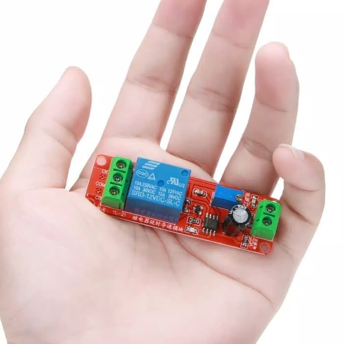 Jual Modul DC 12V Pull Delay Timer NE555 Switch Relay Adjustable Module ...