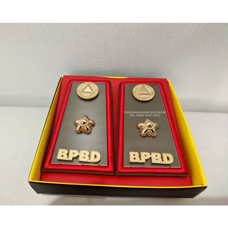 Jual PANGKAT BPBD - PANGKAT BPBD 3D - PANGKAT BPBD GOLONGAN 3D | Shopee ...
