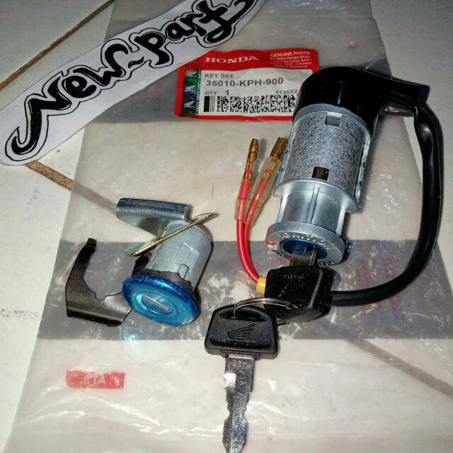 Jual Kunci kontak key set (KPH/KTM) set depan +belakang Karisma/kirana ...