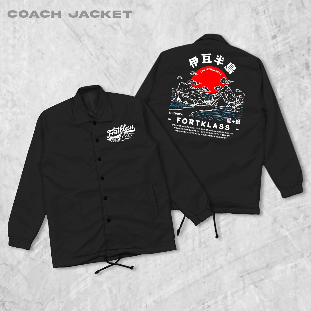 Jual FortKlass Misaki Jaket Coach Jaket Zipper Pria Jaket Parasut ...