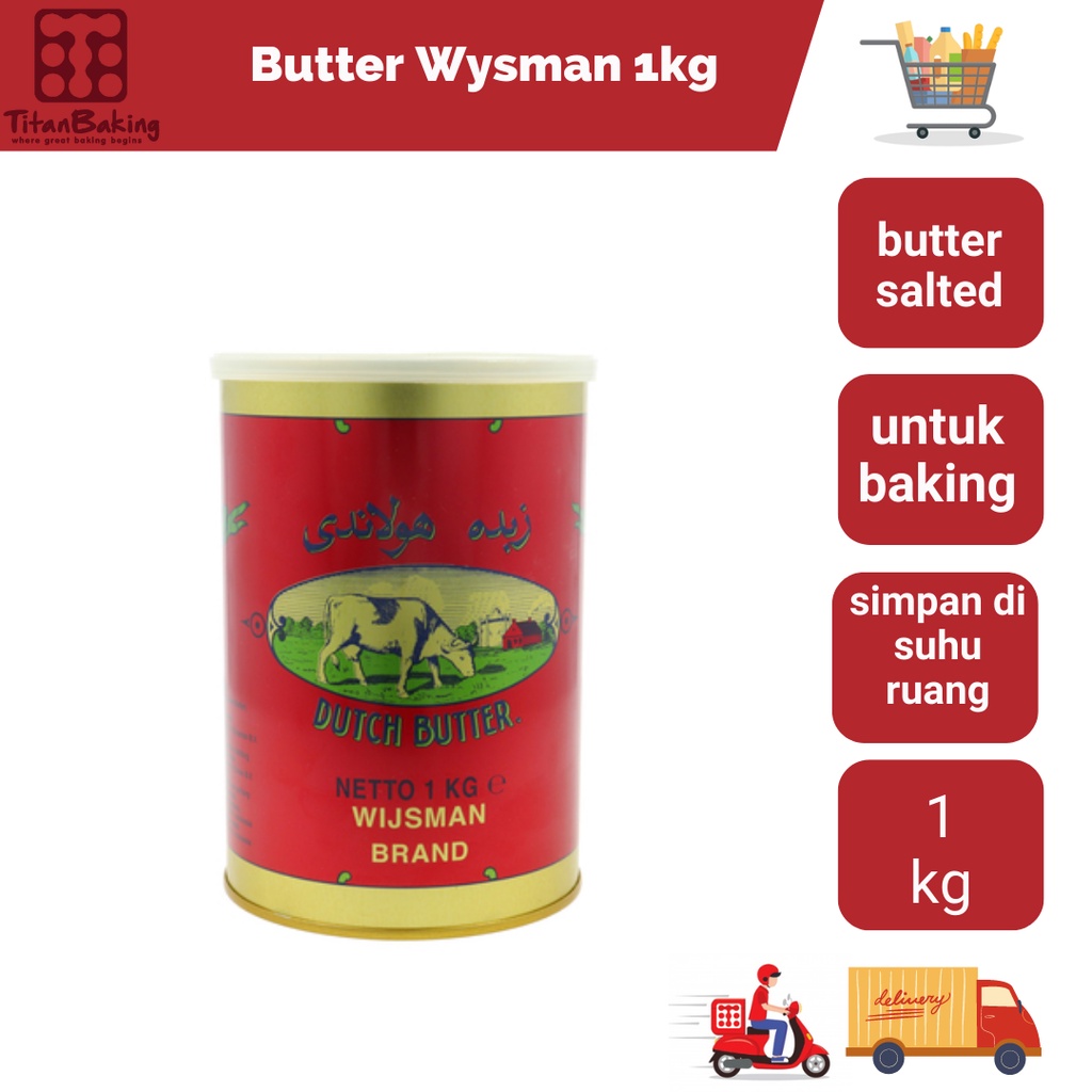Jual Butter Wysman 1 Kilogram / Butter Merk Wysman Shopee Indonesia